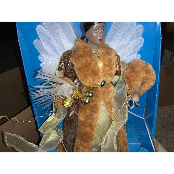 Holiday Time LED Fiber optic angel Untested - Picture 2 of 13